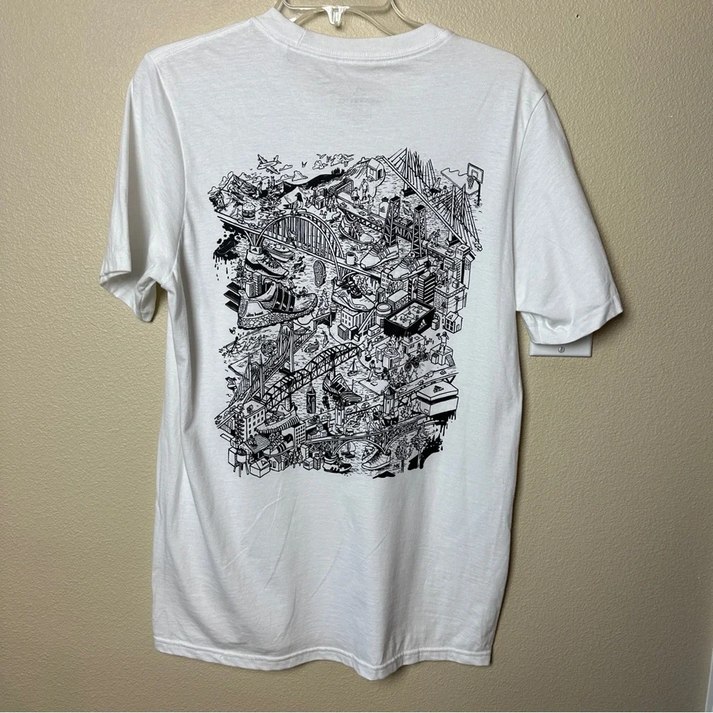 Adidas Amplifier Portland Men’s T-shirt PDX Ultra Boost Artwork